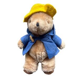 Vintage Paddington Bear Plush stuffed animal Eden Toys 1970s